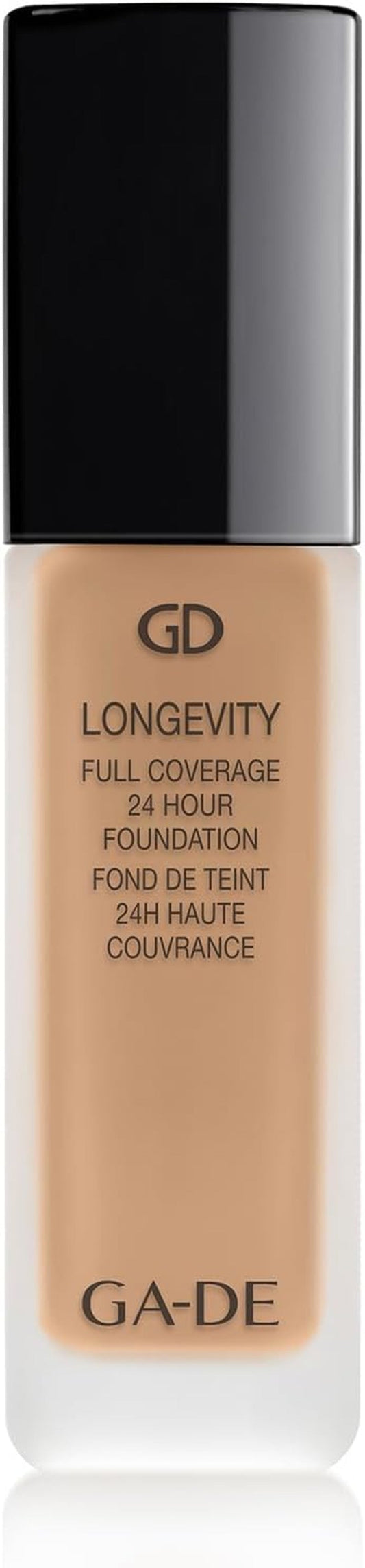 Longevity Full Coverage 24 Hour Foundation, 553 - Weightless, Ultra-Soft Cream Foundation, Face Makeup for Natural Matte Look - 1.01 Oz