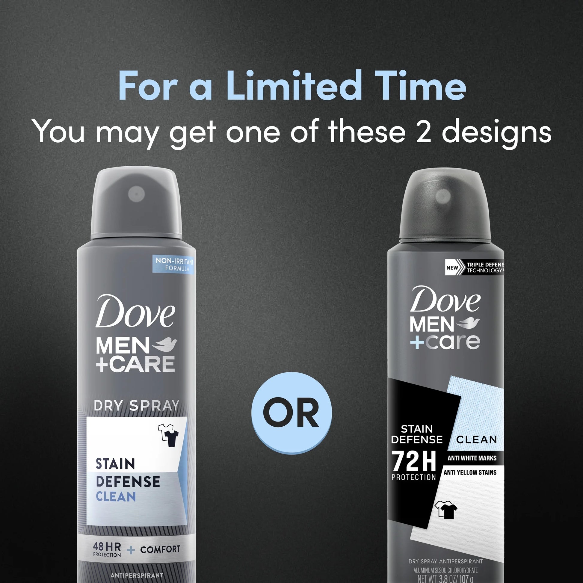 Stain Defense Long Lasting Antiperspirant Deodorant Dry Spray, Clean, 3.8 Oz